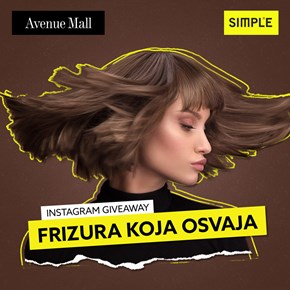 Instagram giveaway <br/> uz Simple salon